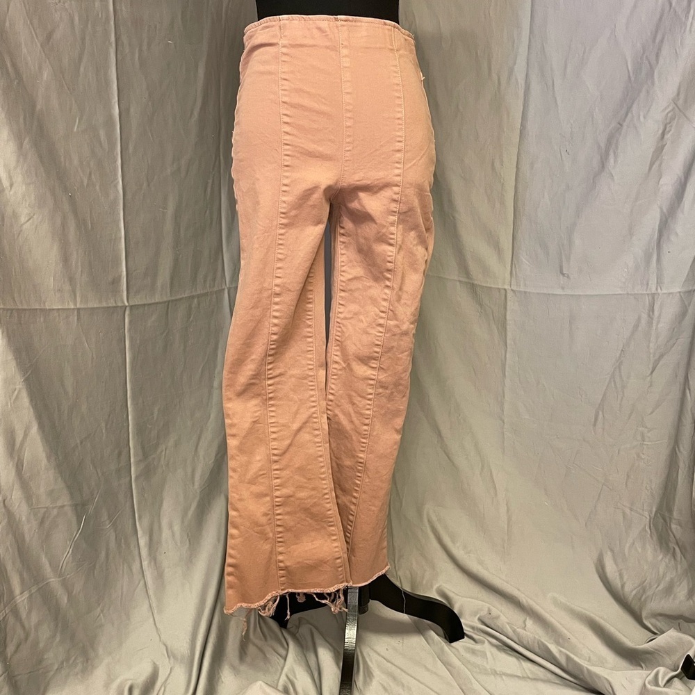 Band of Gypsies Blush Pull on Flare Jeans